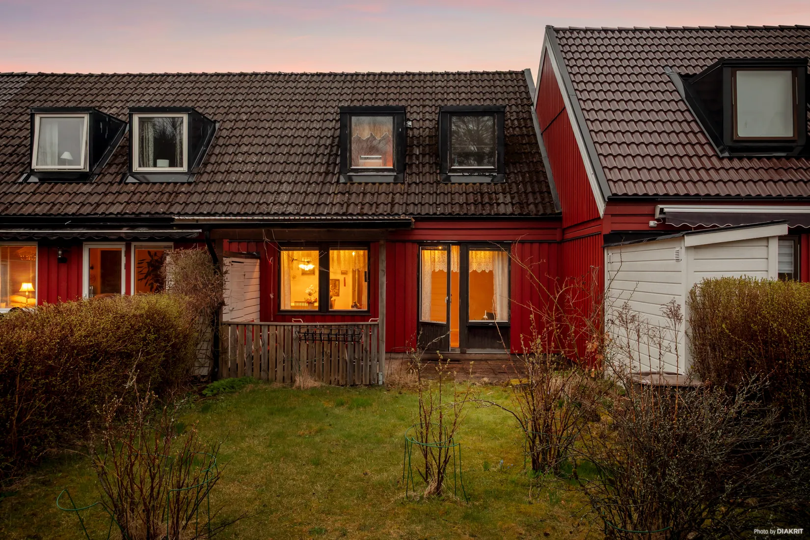 Radhus, Sparrfeltsgatan 40, Kristineberg, Borås