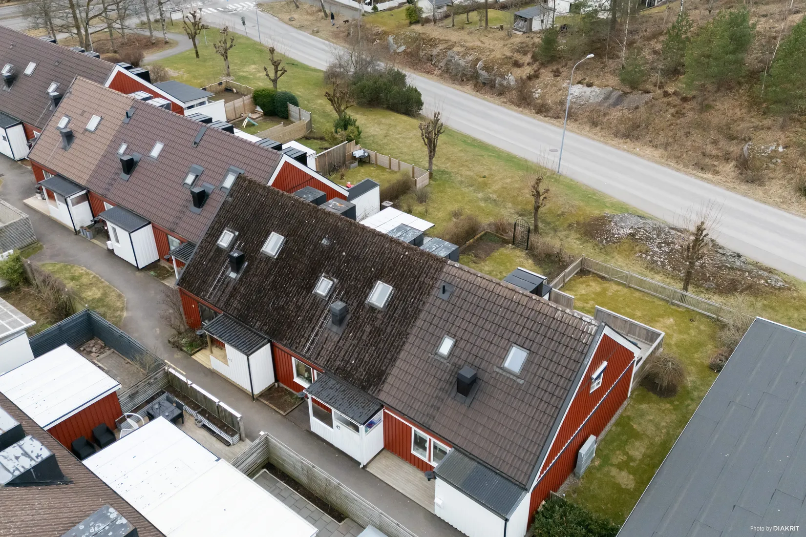 Radhus, Sparrfeltsgatan 40, Kristineberg, Borås