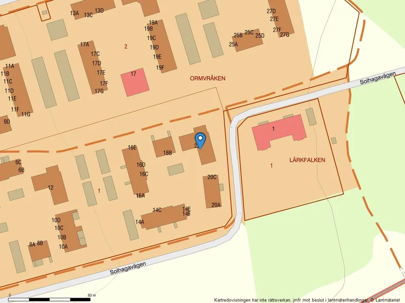 Bostadsrätt, Solhagavägen 22, Falkenberg