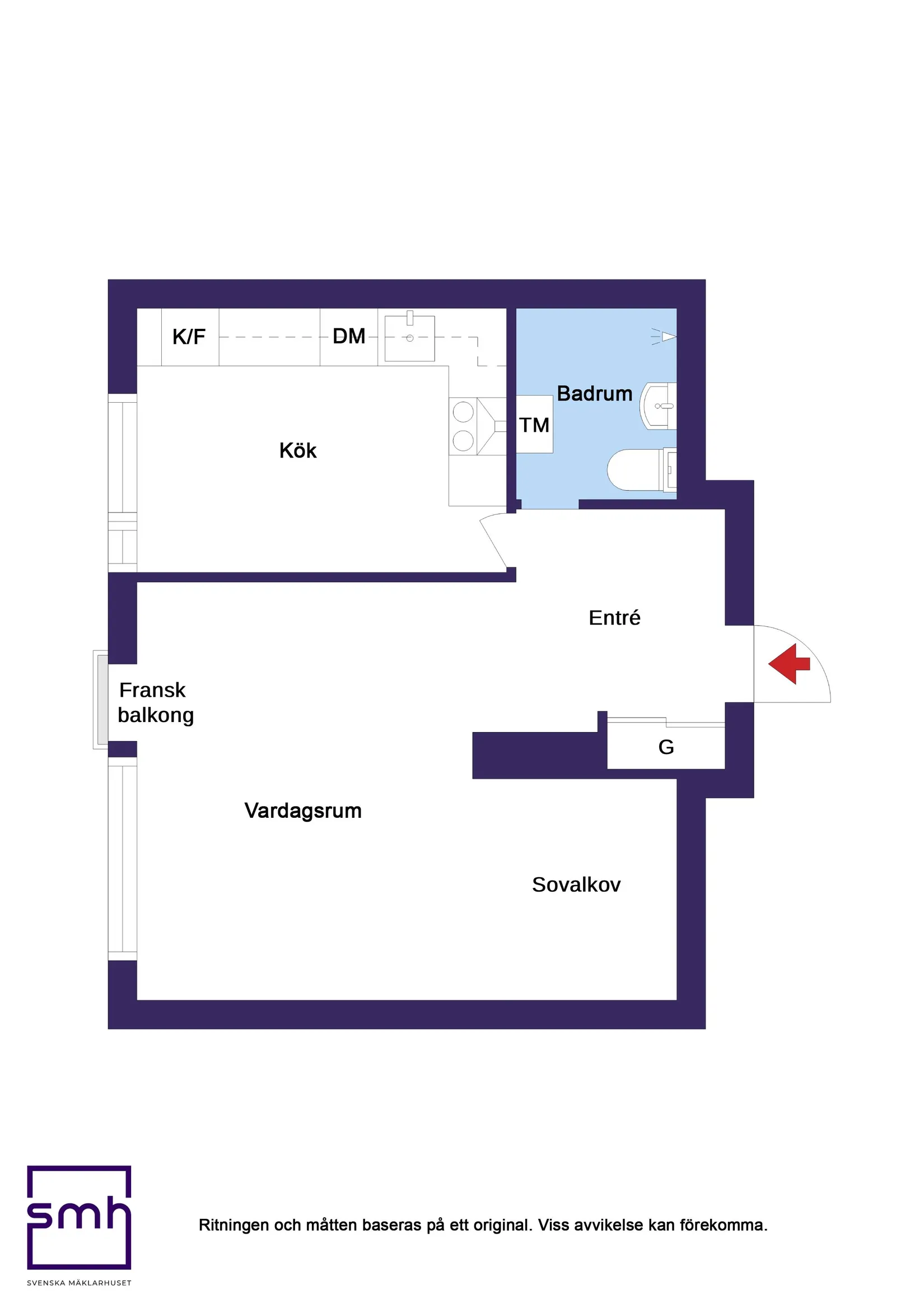 Bostadsrätt, Ringvägen 38, Västerhaninge, Haninge