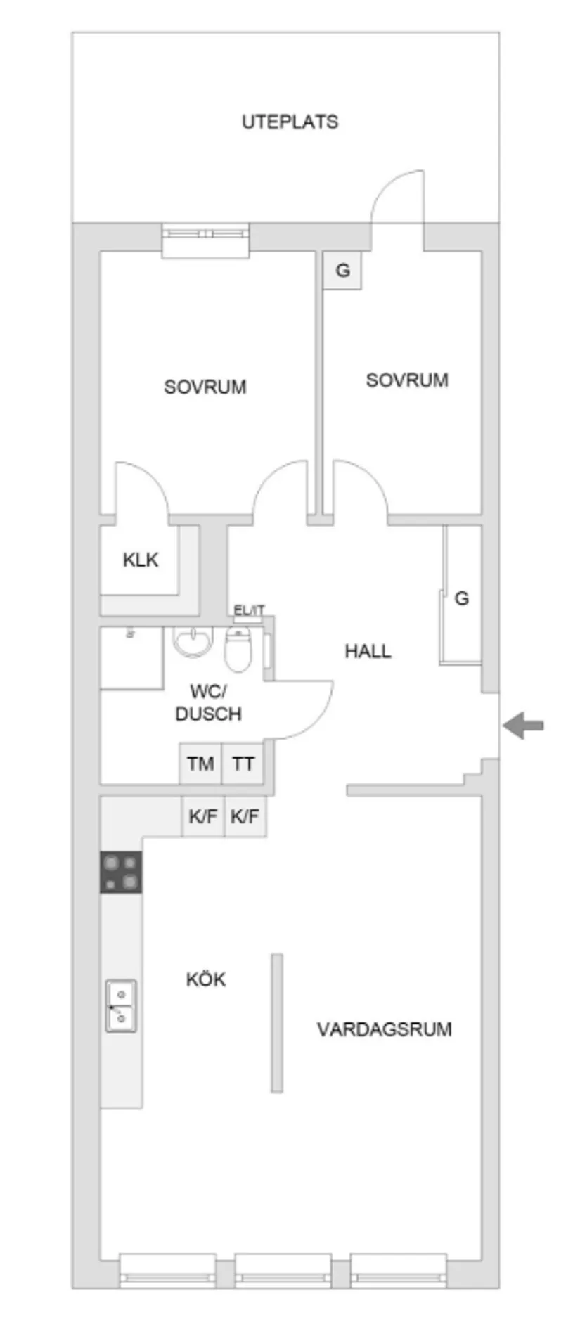 Bostadsrätt, Förrådsvägen 44, Centrala Huddinge, Huddinge