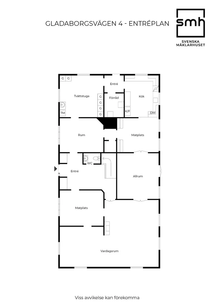 Villa, Gladaborgsvägen 4, Bjuv