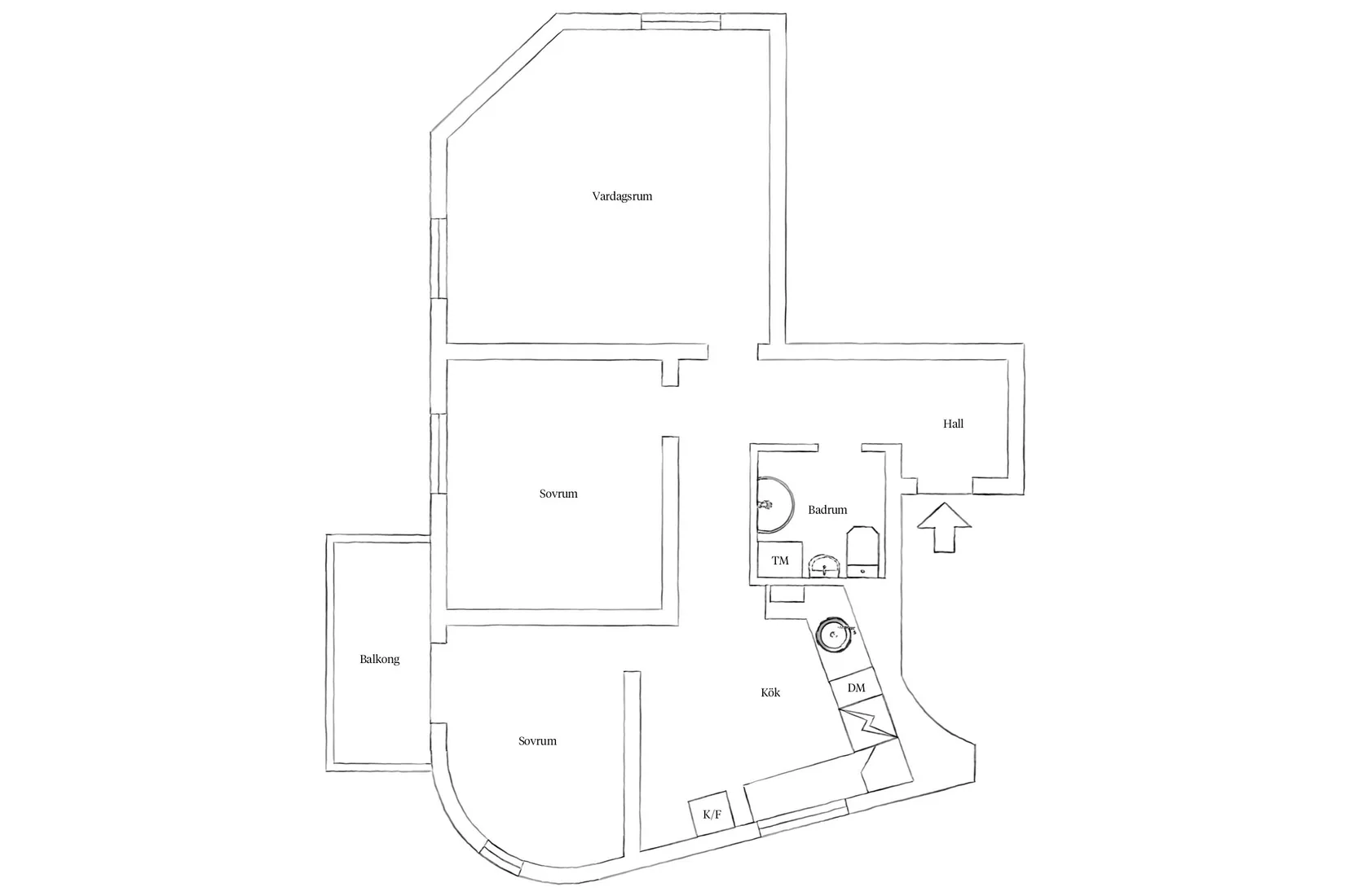 Bostadsrätt, Nordhemsgatan 54B, Linné, Göteborg