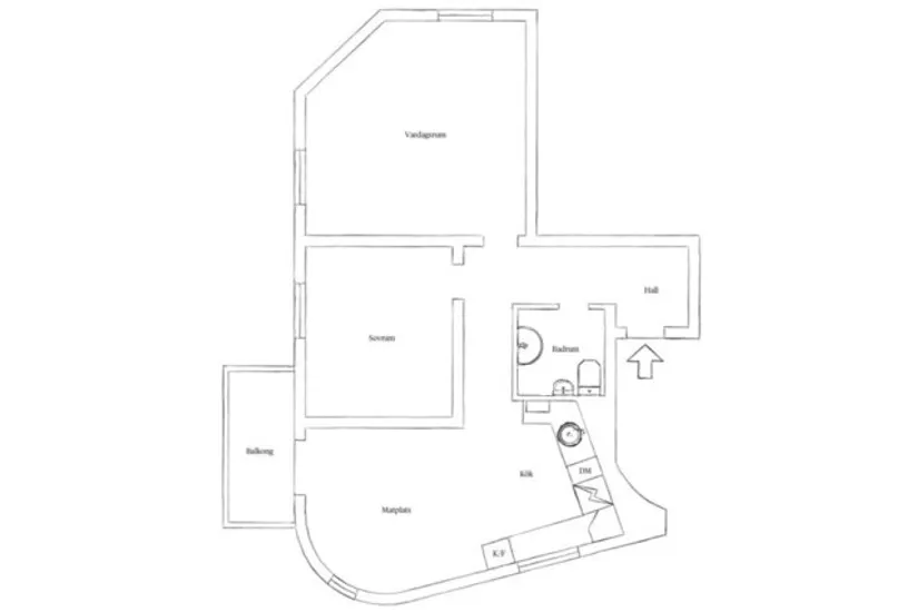 Bostadsrätt, Nordhemsgatan 54B, Linné, Göteborg