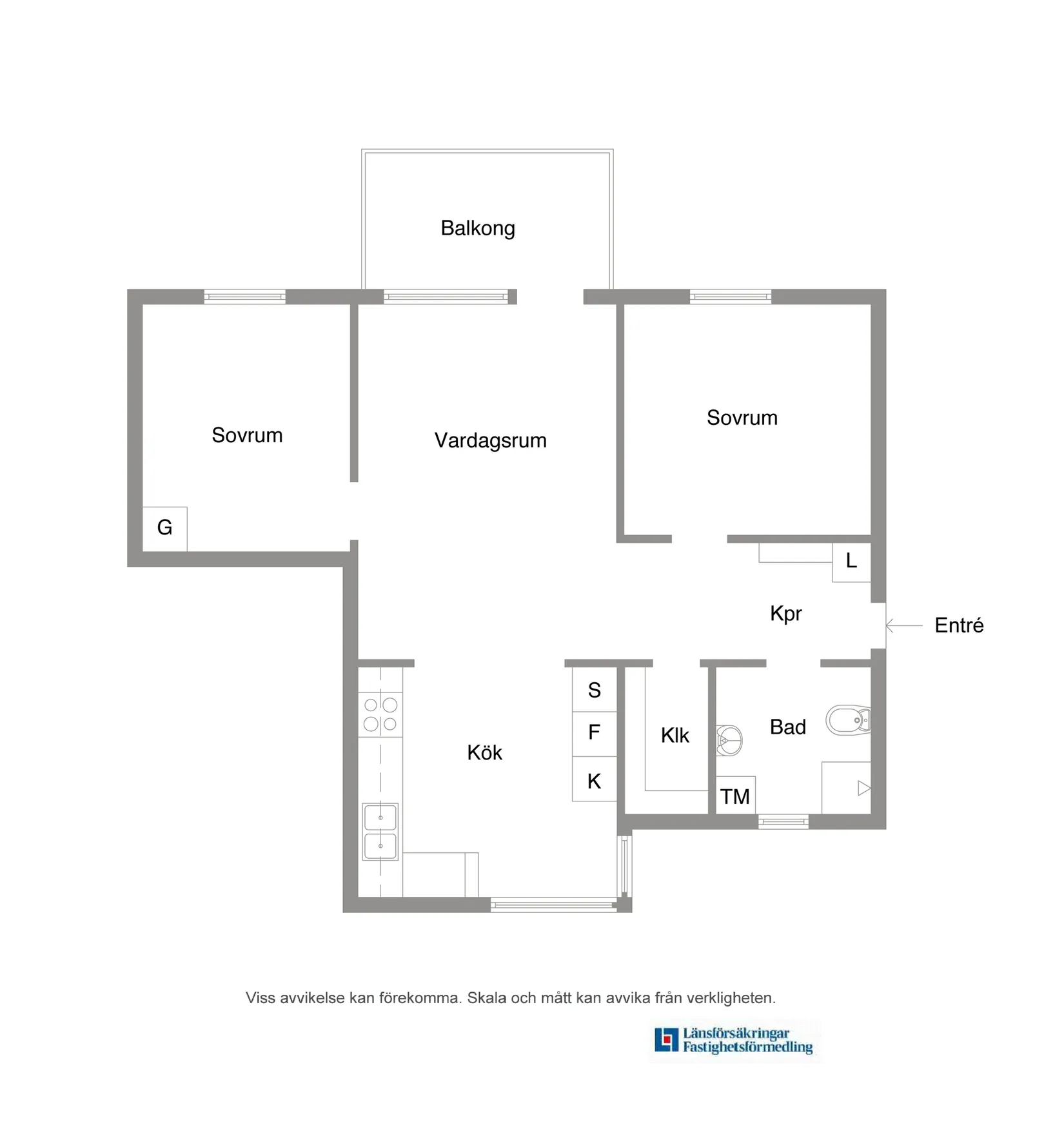 Bostadsrätt, Bomansgatan 12D, Kristiansborg, Västerås