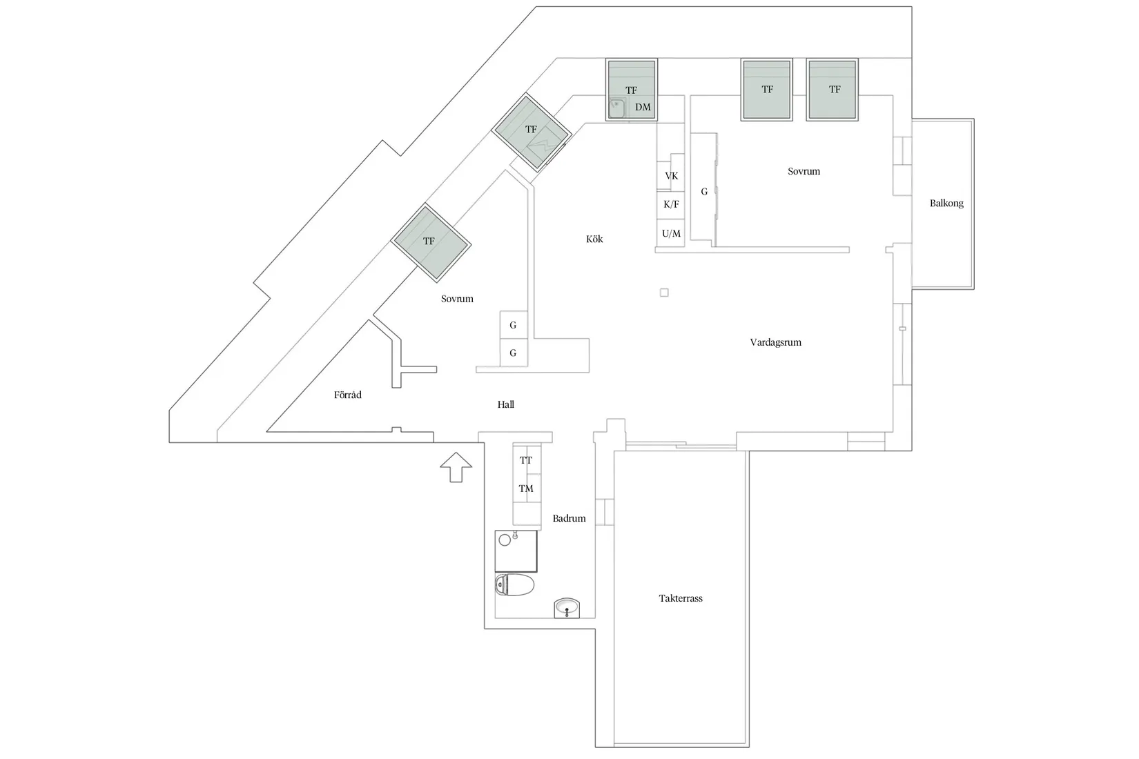 Bostadsrätt, Bohusgatan 7B, Lorensberg - Heden, Göteborg