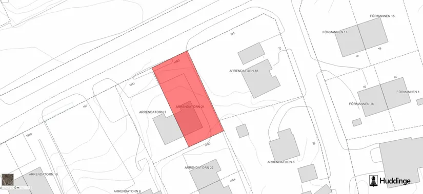 Villa, Radhus, Gamla Södertäljevägen 195G, Segeltorp, Huddinge
