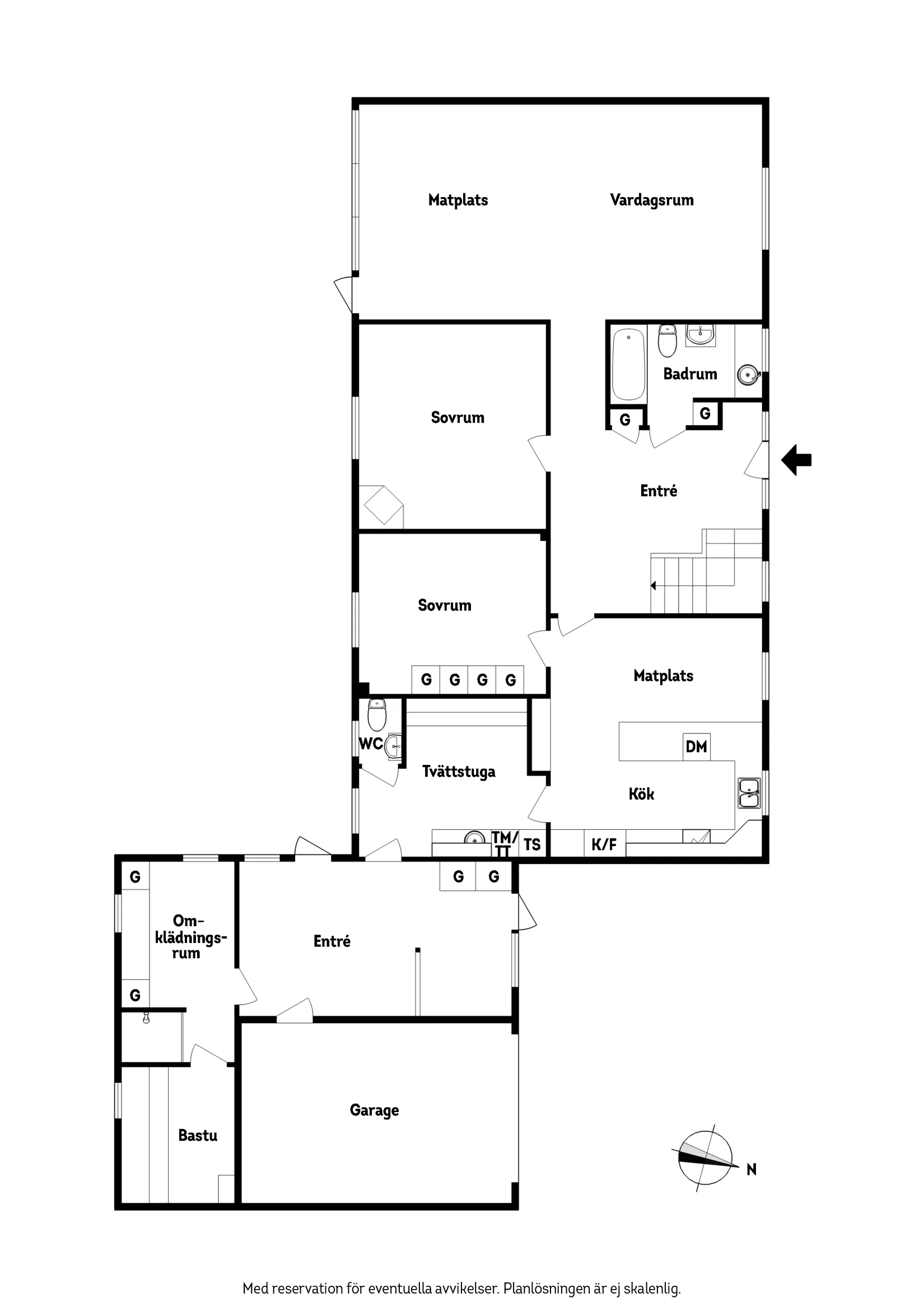 Villa, Nötskrikevägen 12, Vejbystrand, Ängelholm