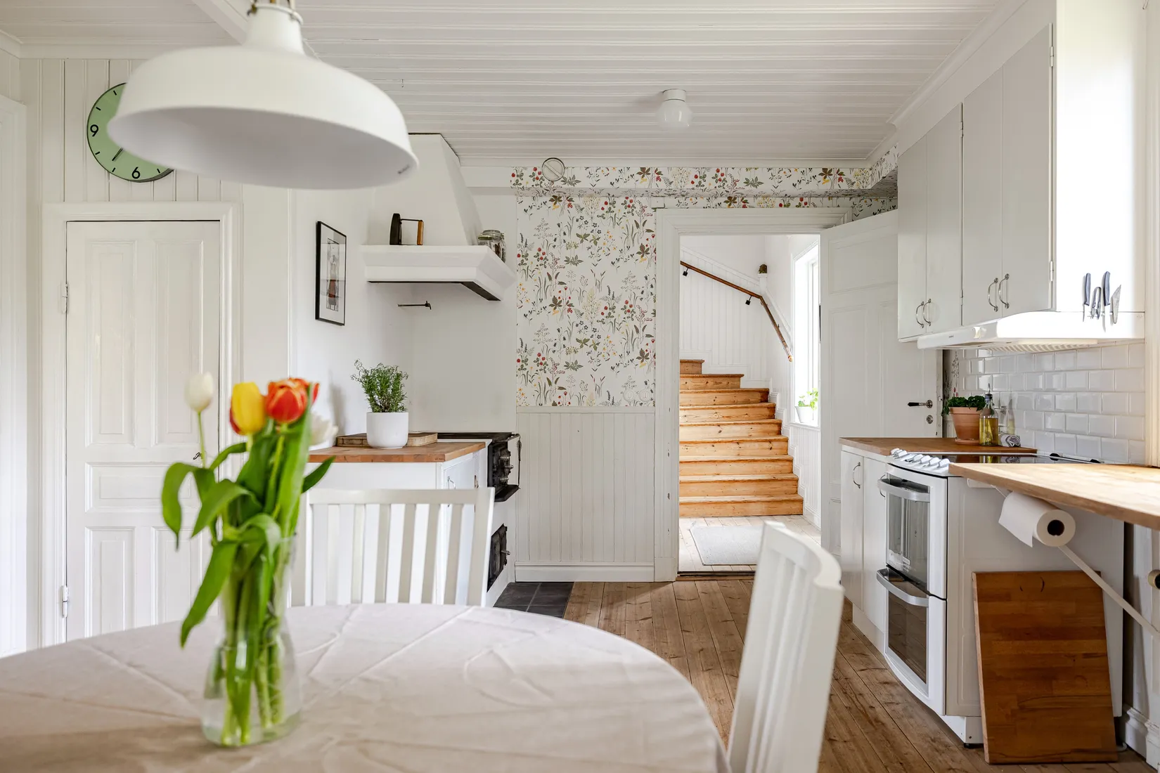 Villa, Klockarevägen 6, Kyrkbacken, Falun