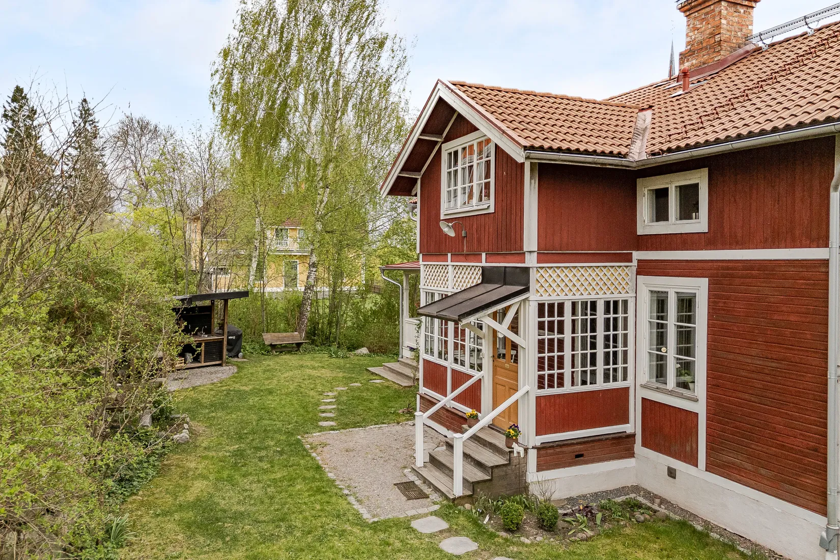 Villa, Klockarevägen 6, Kyrkbacken, Falun