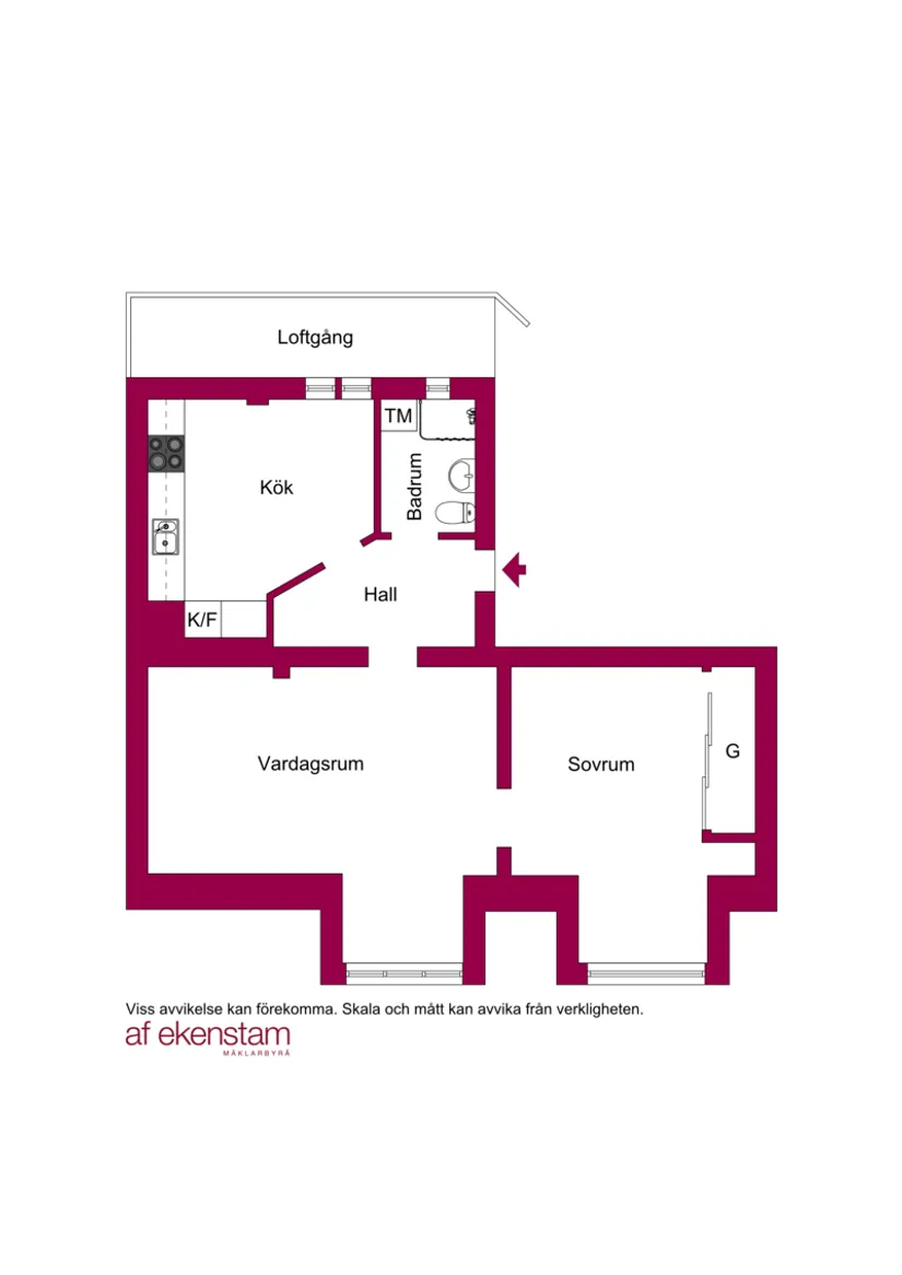 Bostadsrätt, Prästgatan 26, Centrum, Helsingborg