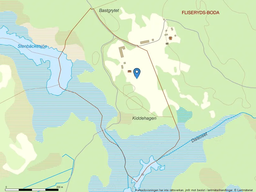 Gård/Skog, Fliseryds-Boda 206, Mönsterås