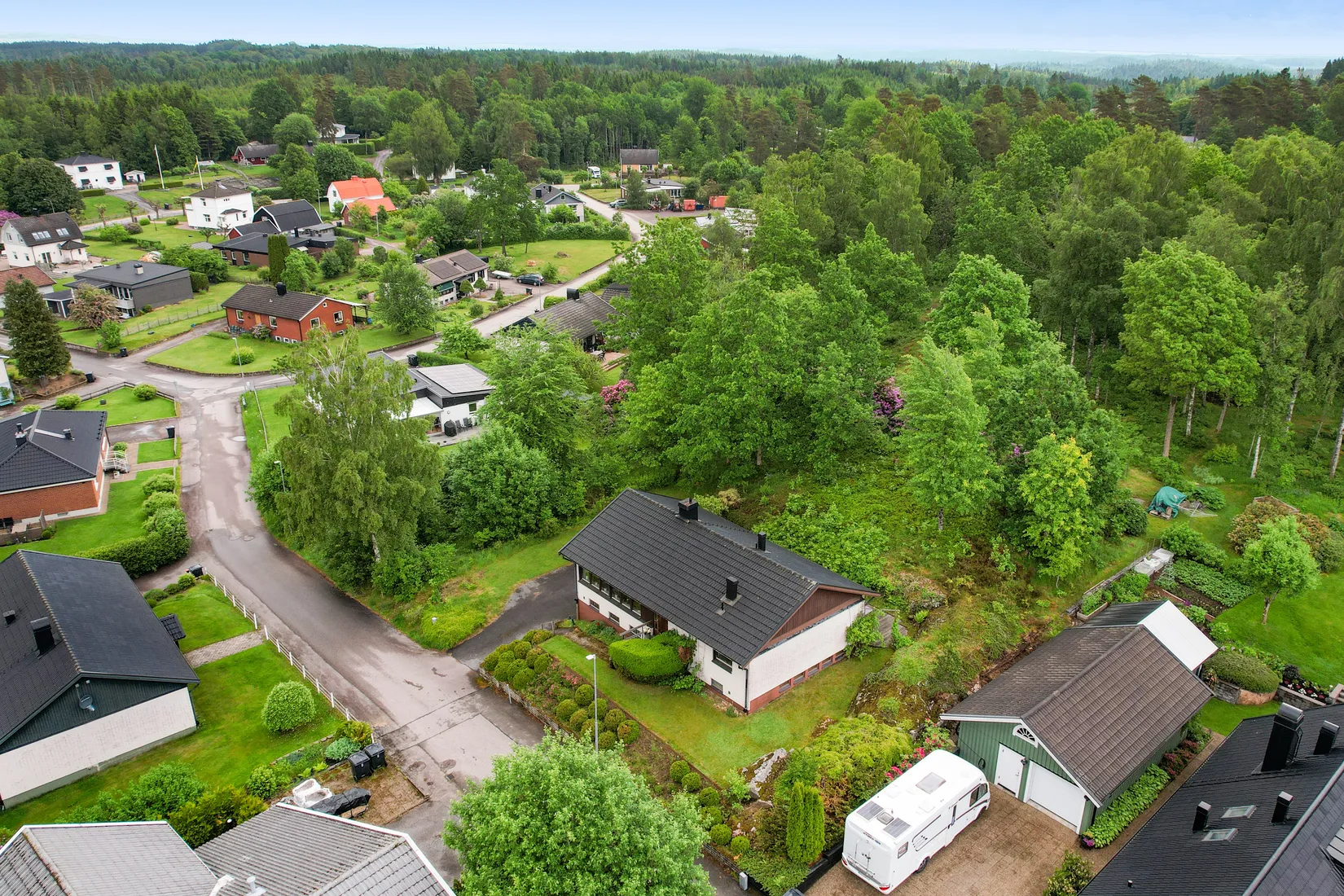 Villa, Bergsvägen 5, Aplared, Borås