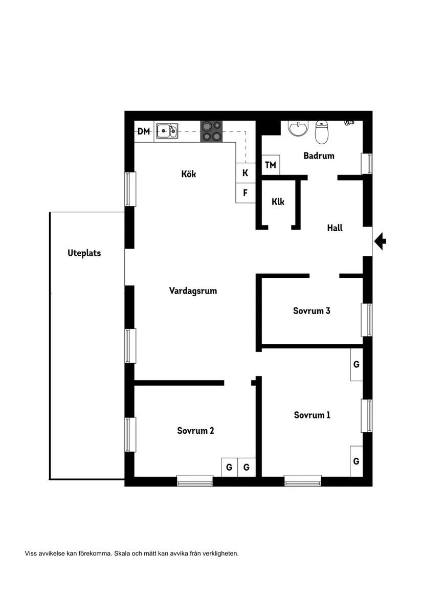 Bostadsrätt, Önevägen 38C, Frösön, Östersund