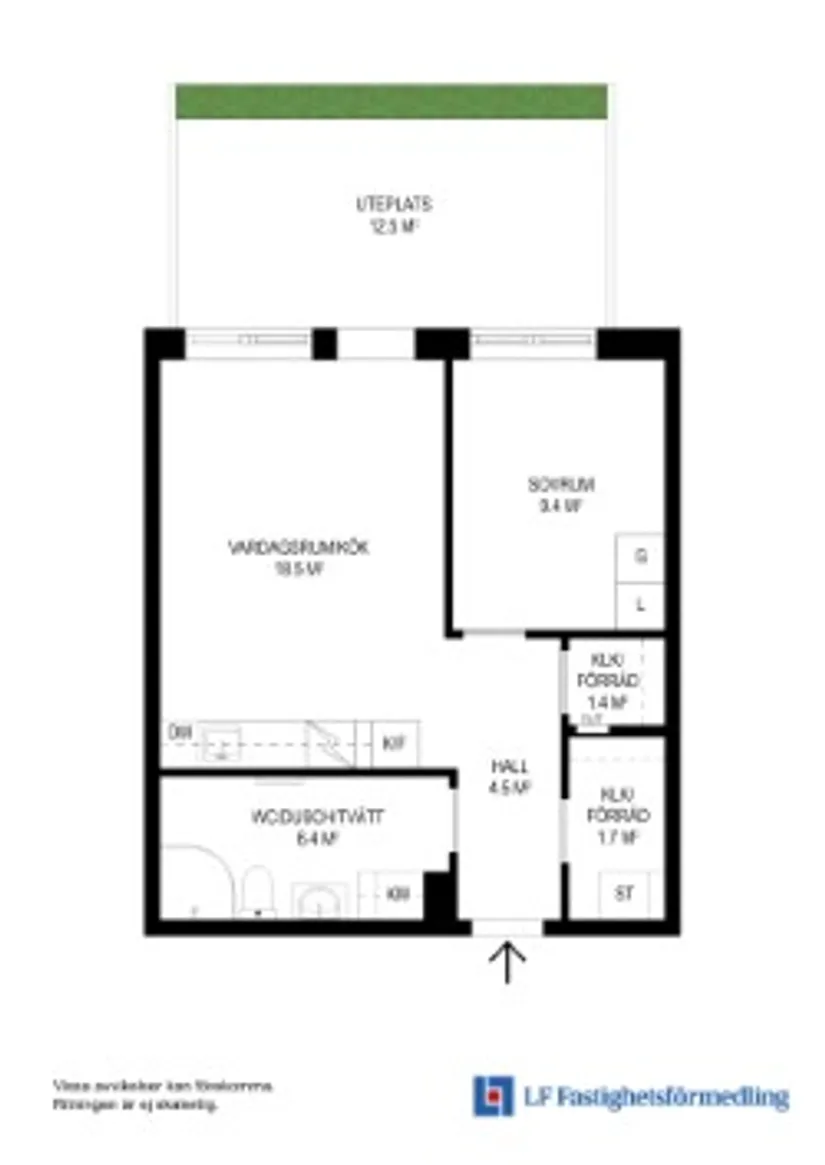 Bostadsrätt, Vetenskapsvägen 3, Silverdal, Sollentuna