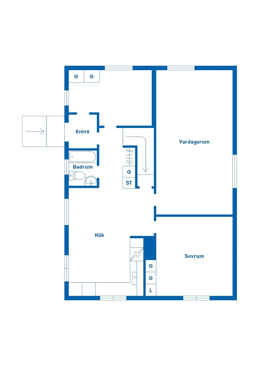 Villa, Stora vägen 9, Rånnaväg, Ulricehamn