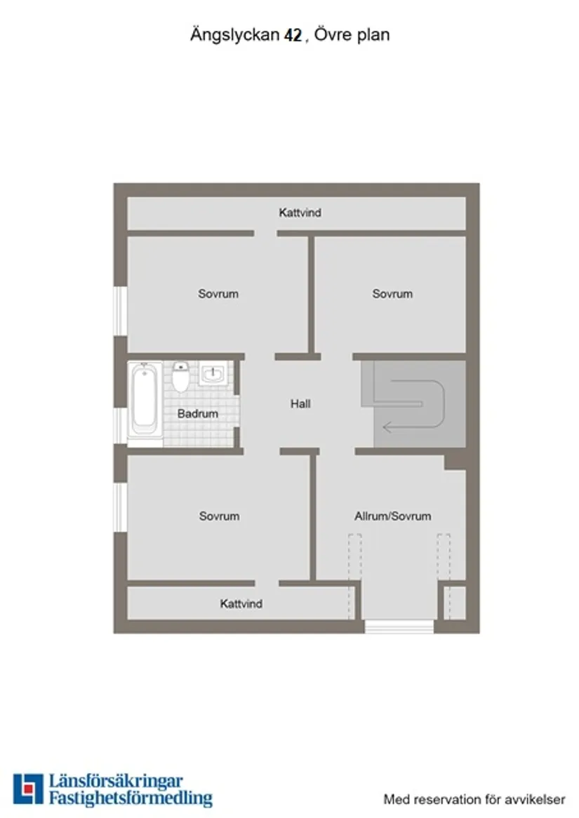 Bostadsrätt, Radhus, Ängslyckan 38, Gånsta, Enköping