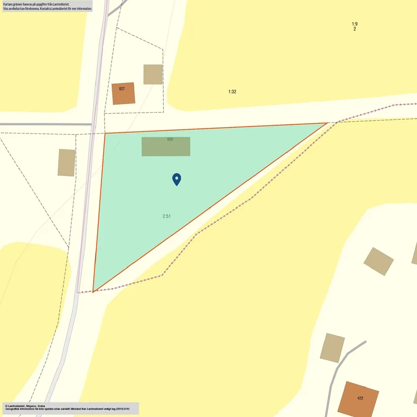 Fritidshus, Näset 837, Ånge