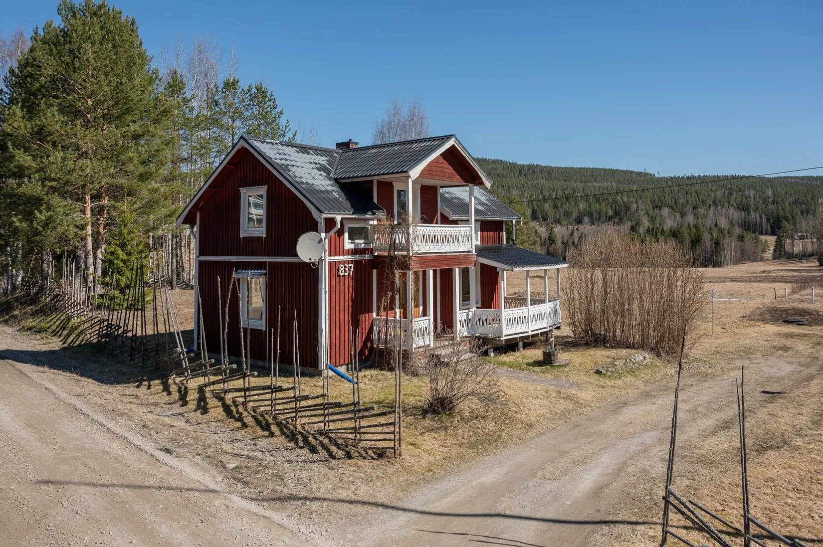 Fritidshus, Näset 837, Ånge