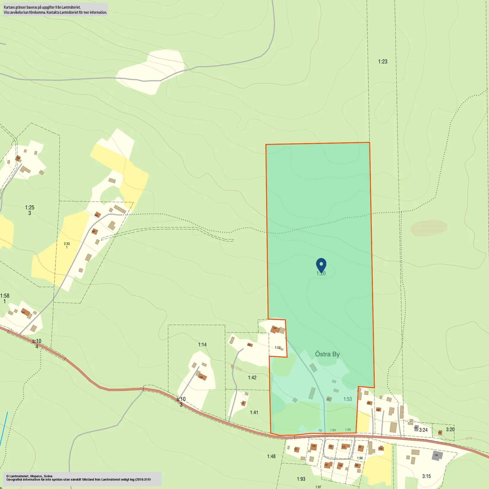 Gård/Skog, Östra By 142, Ånge