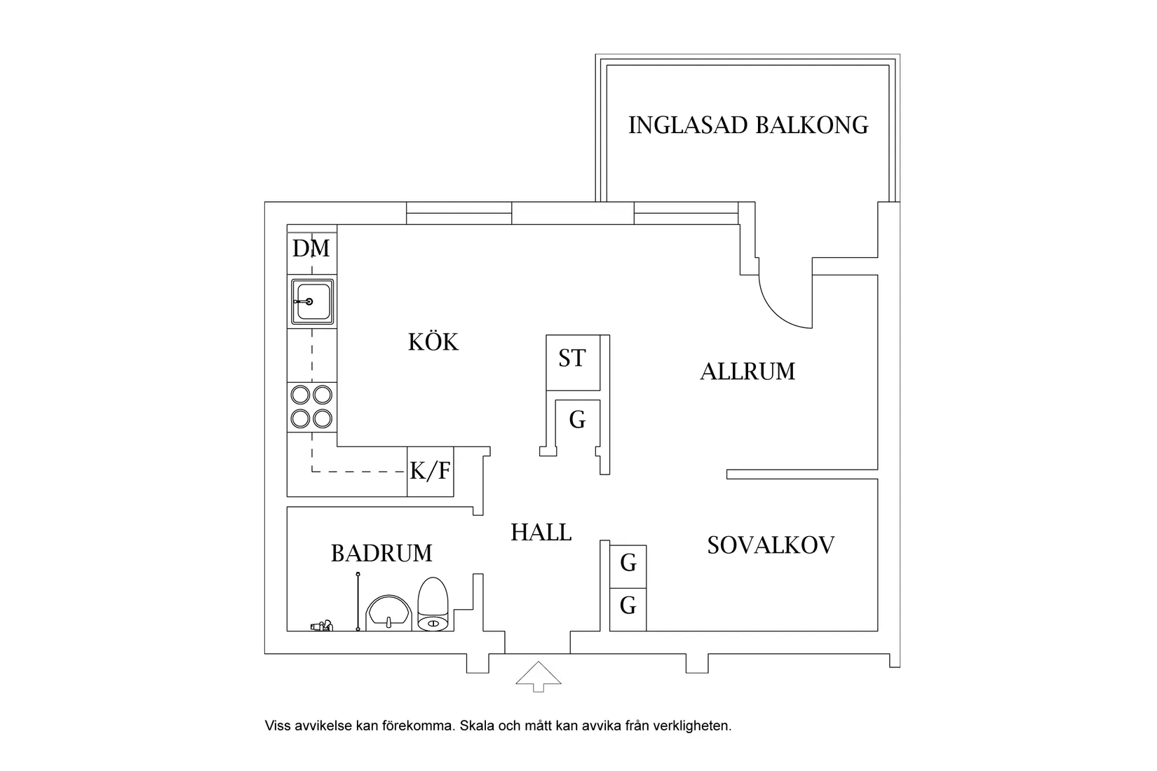 Bostadsrätt, Hällbruksgatan 7, Örnäset, Luleå