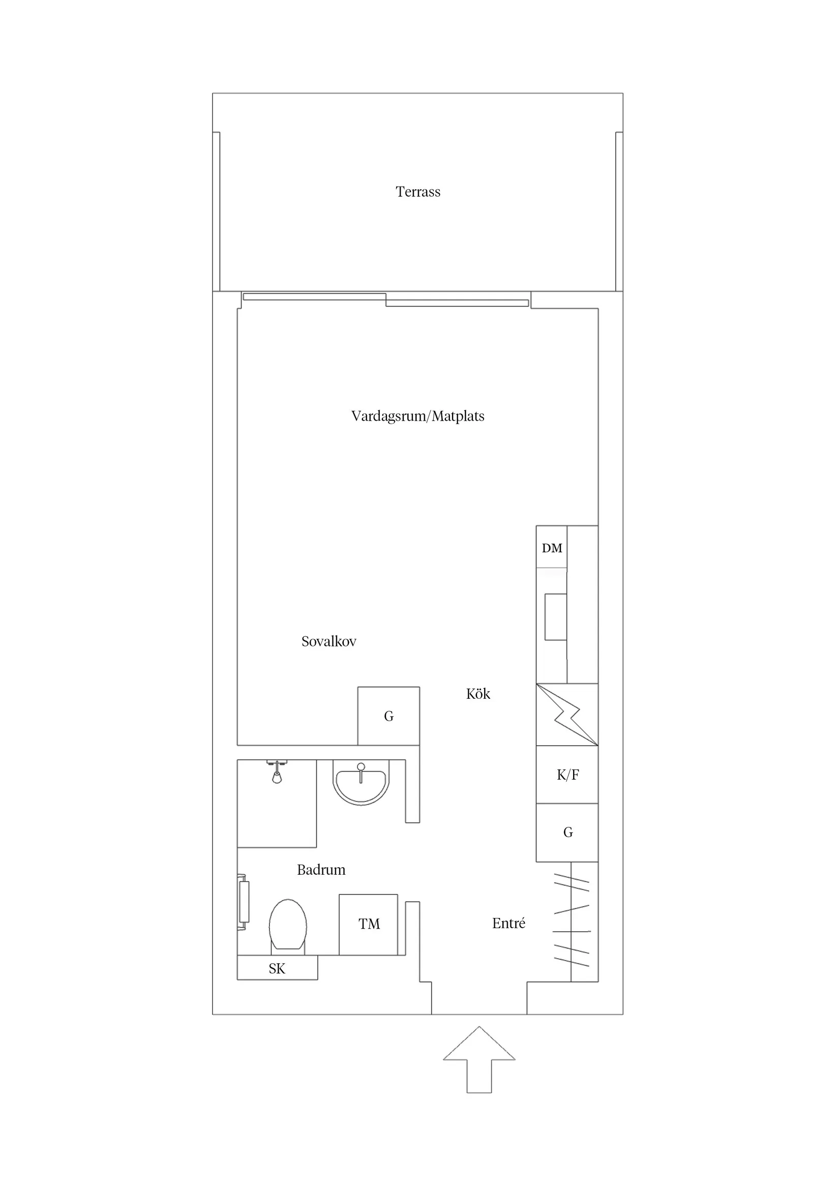 Bostadsrätt, Fyrisvallsgatan 10A, Luthagen, Uppsala