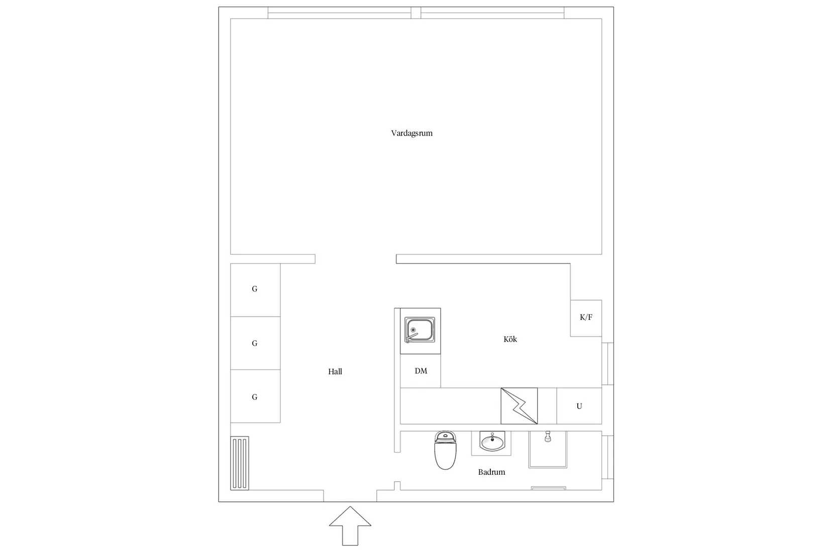 Bostadsrätt, Löpargatan 62B, Väster, Landskrona