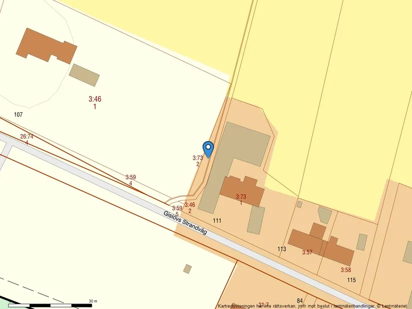 Villa, Gislövs strandväg 111, Gislövs läge, Trelleborg