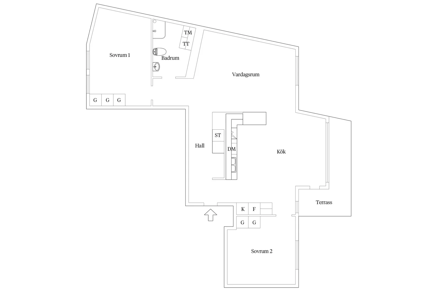 Bostadsrätt, Bröderna Pihls gränd 7, Oceanhamnen, Helsingborg