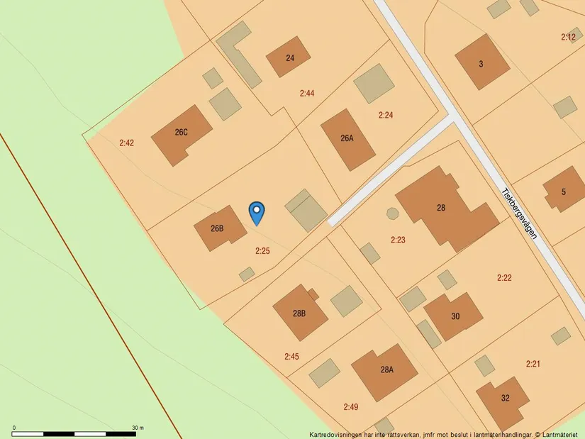 Villa, Tiskbergsvägen 26B, Främby, Falun