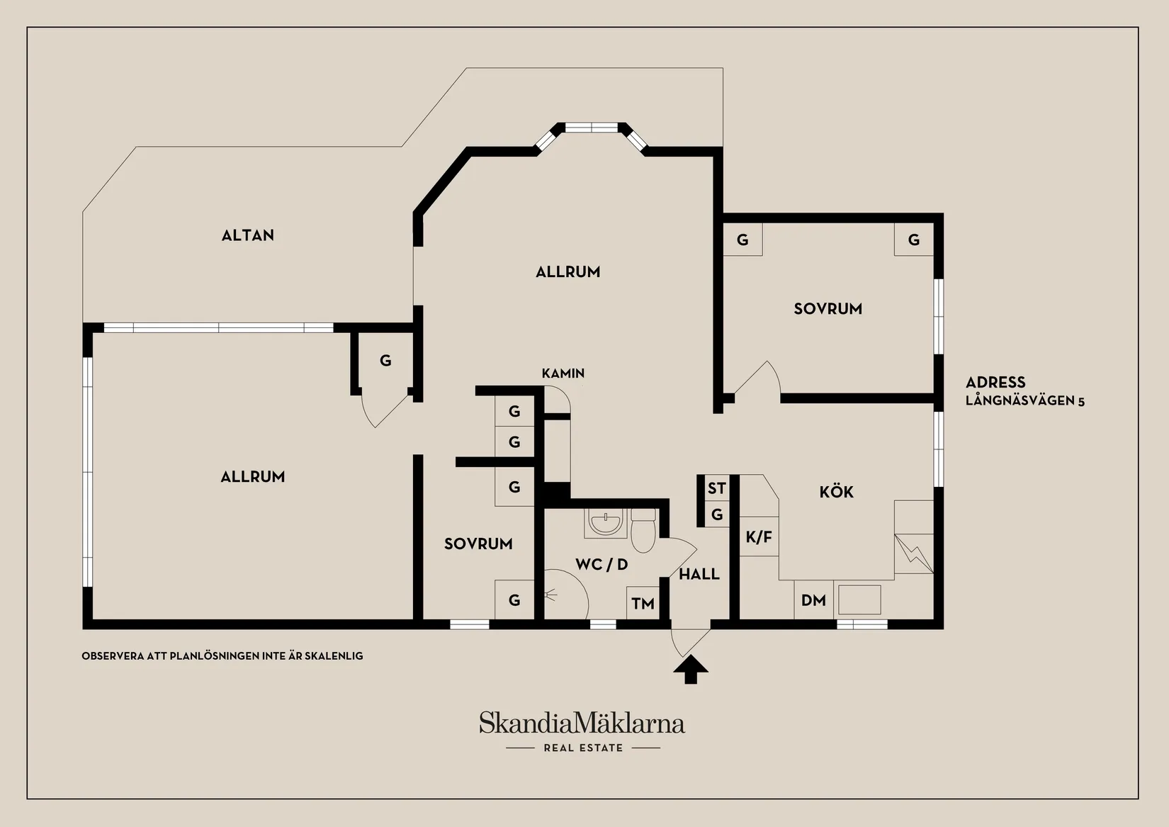 Villa, Långnäsvägen 5, Långnäs, Trosa