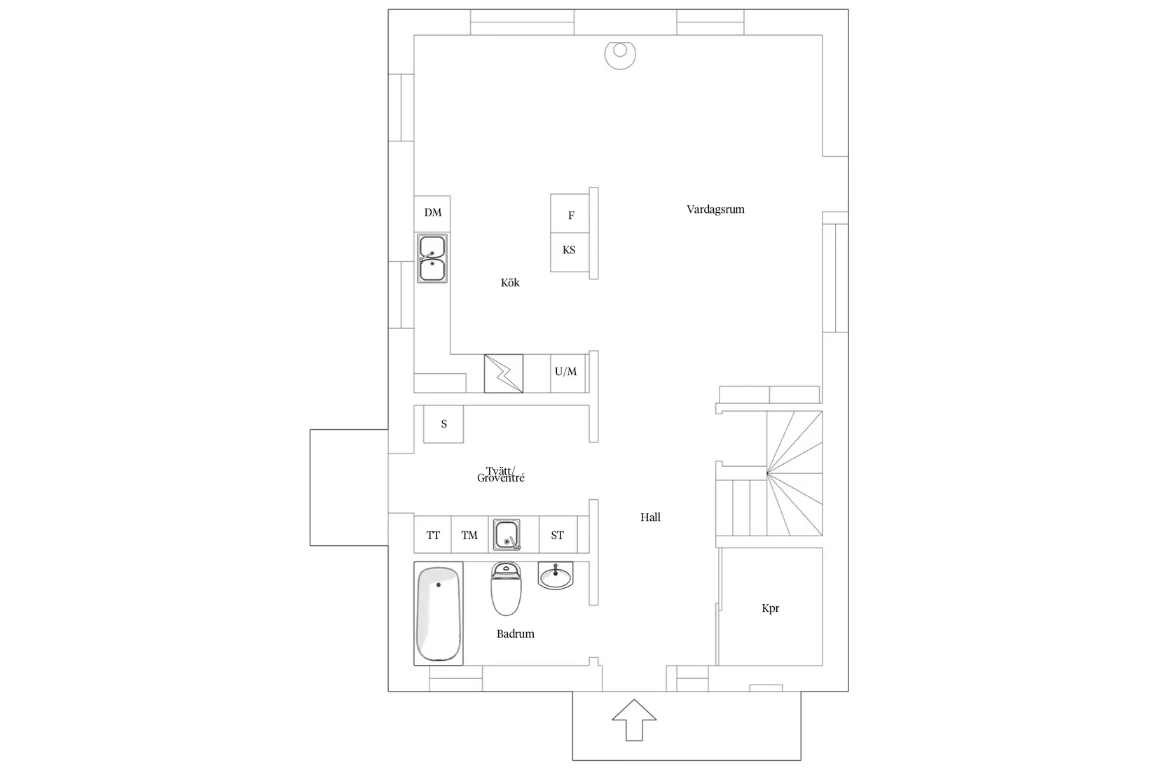Villa, Leanders väg 2, Bärstad, Hammarö