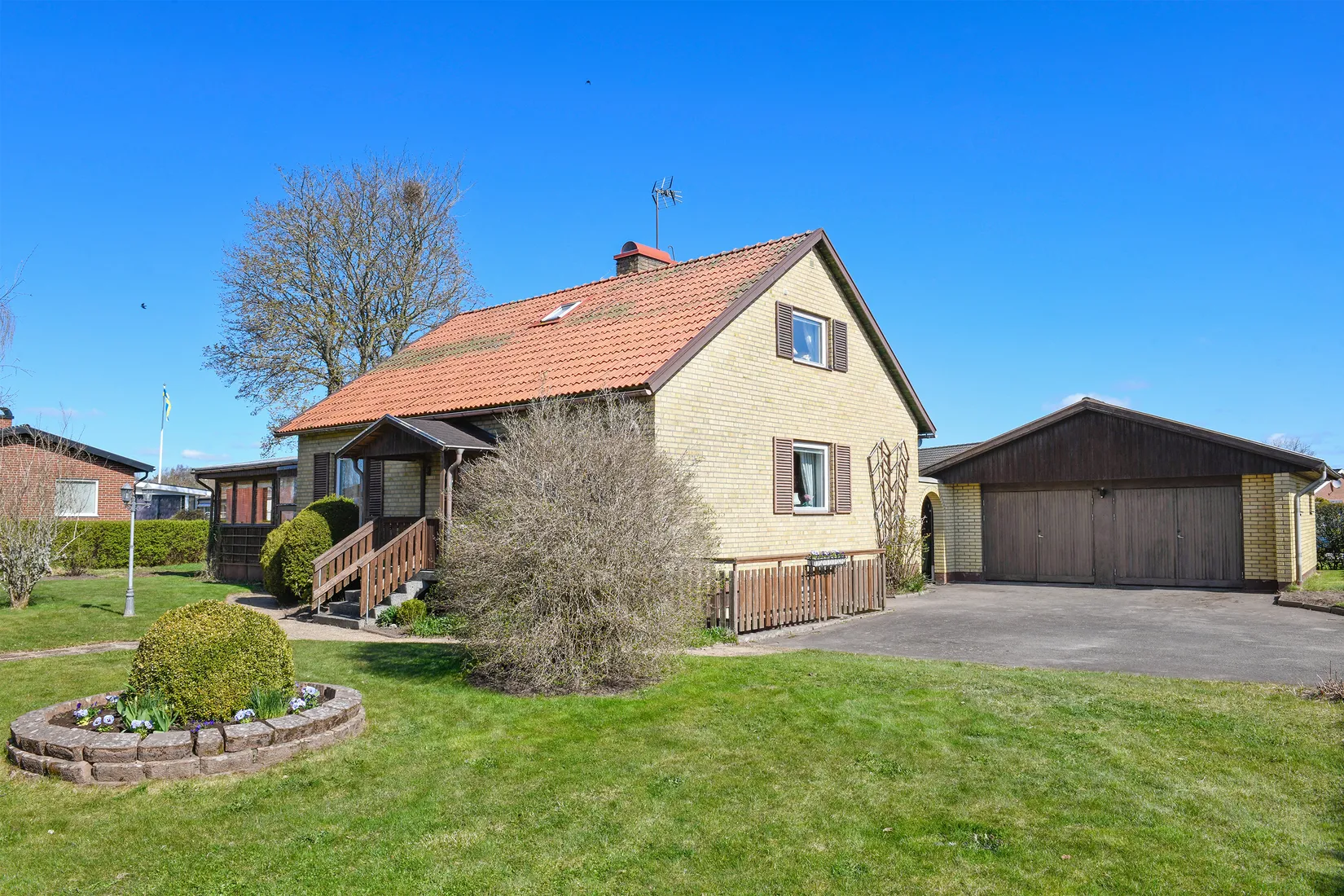 Villa, Hallagårdsgatan 8, Slutarp, Falköping