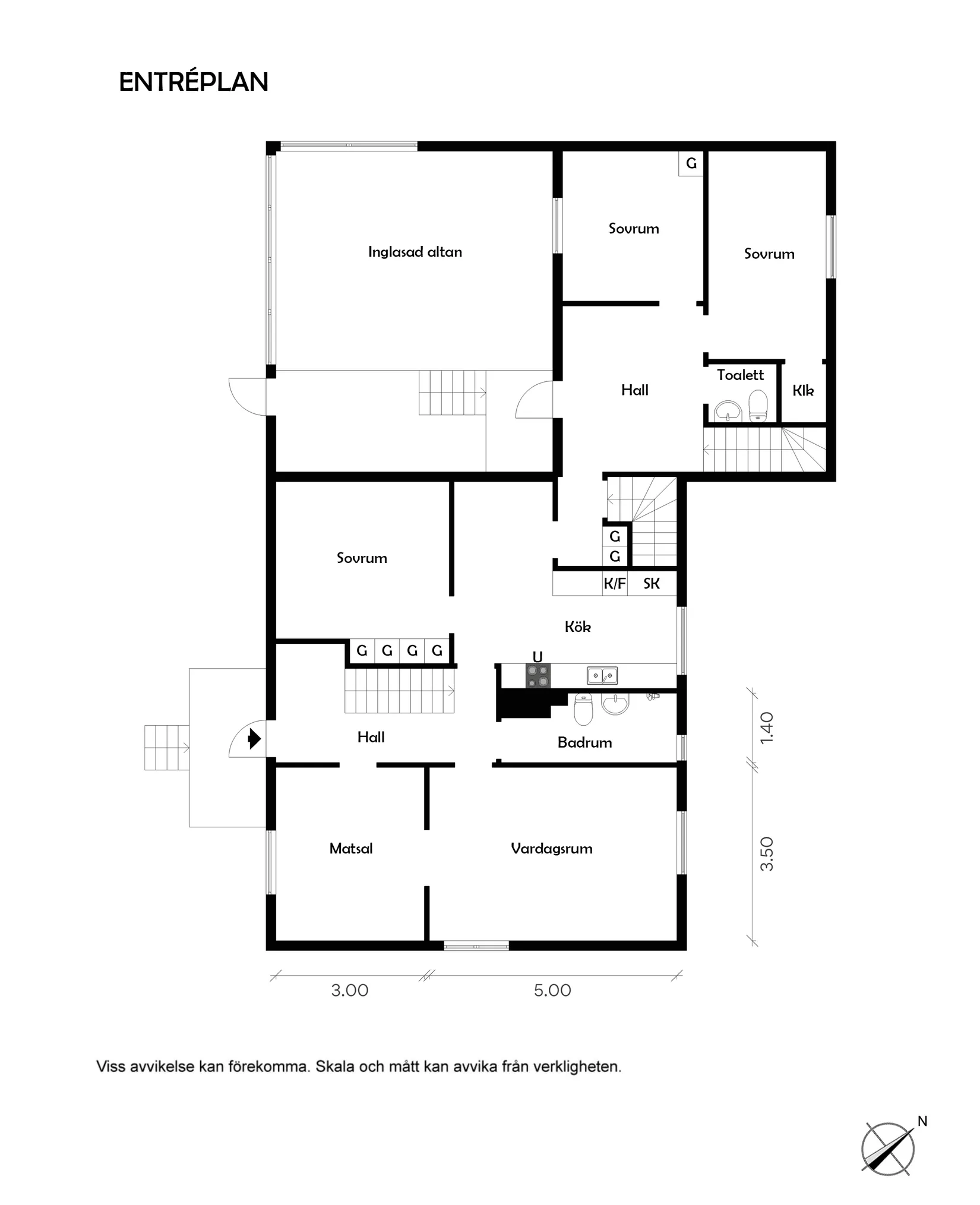 Villa, Hallagårdsgatan 8, Slutarp, Falköping