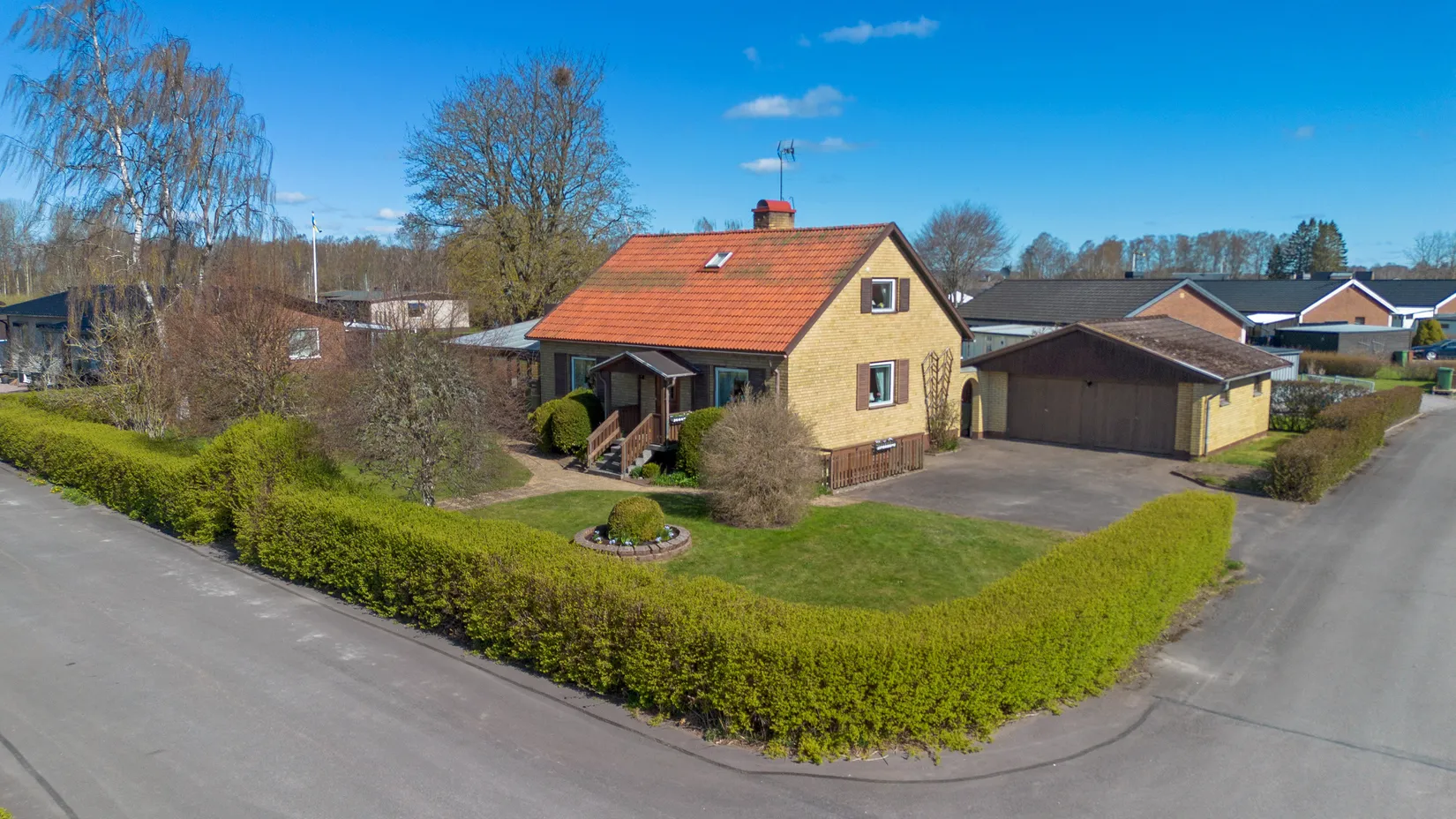 Villa, Hallagårdsgatan 8, Slutarp, Falköping