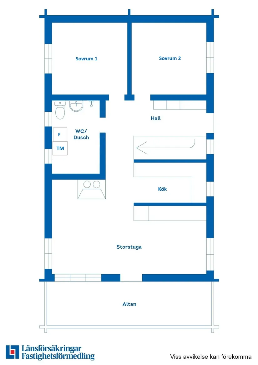 Villa, Bockhagsvägen 14, Torestorp, Mark