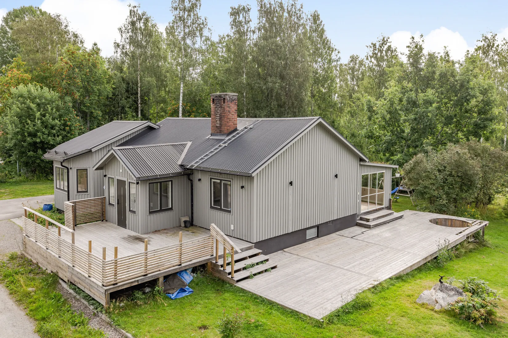 Villa, Medskogsvägen 4, Centrala Forsa, Hudiksvall