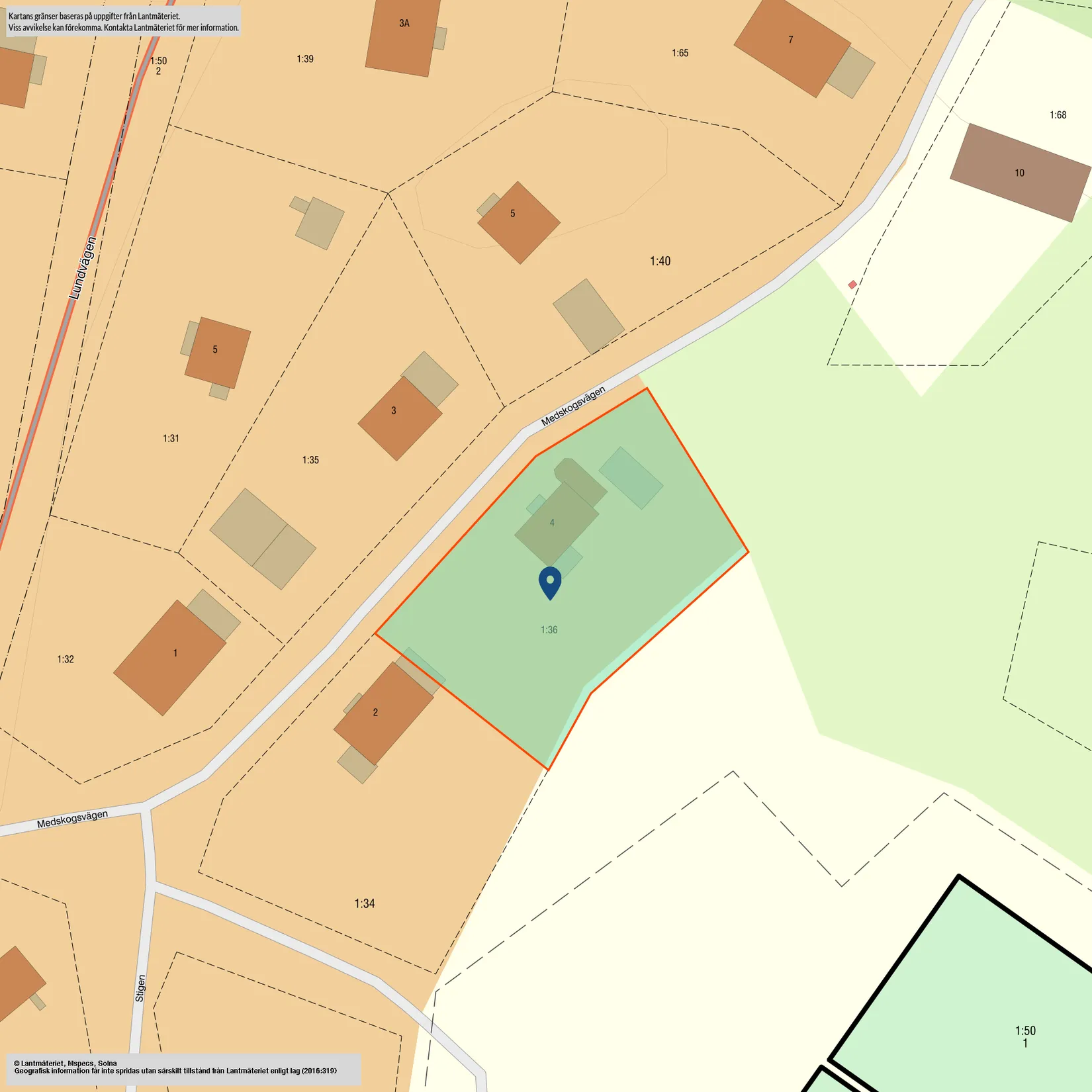 Villa, Medskogsvägen 4, Centrala Forsa, Hudiksvall