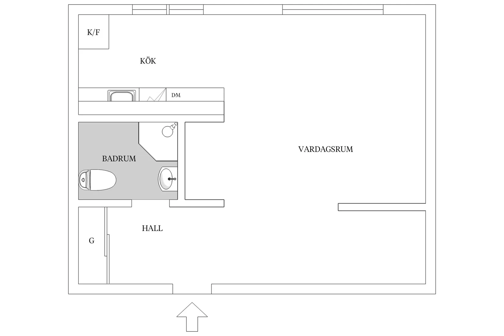 Bostadsrätt, Djäknegatan 3 B, Mölndal - Bosgården, Mölndal