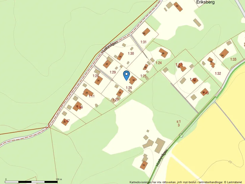 Villa, Husbyvägen 30, Bro, Upplands-Bro