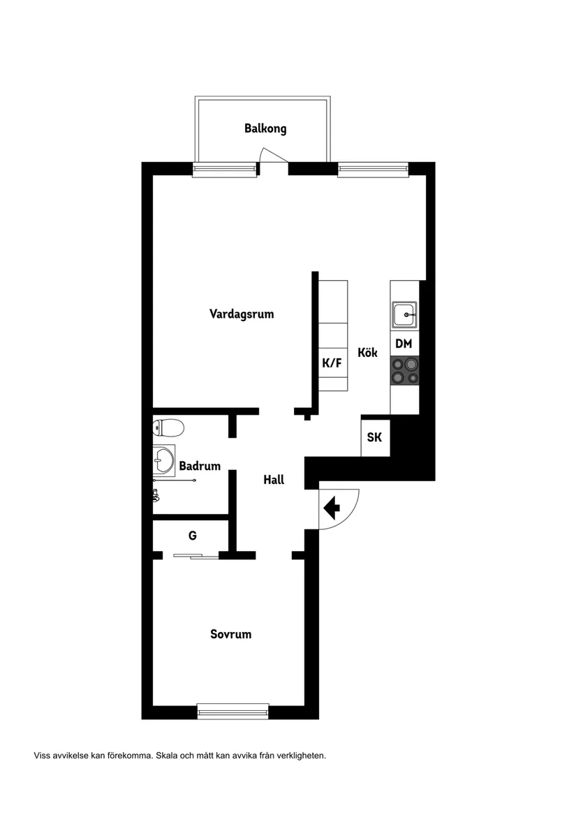 Bostadsrätt, Köpmangatan 50B, Östersund Centrum, Östersund