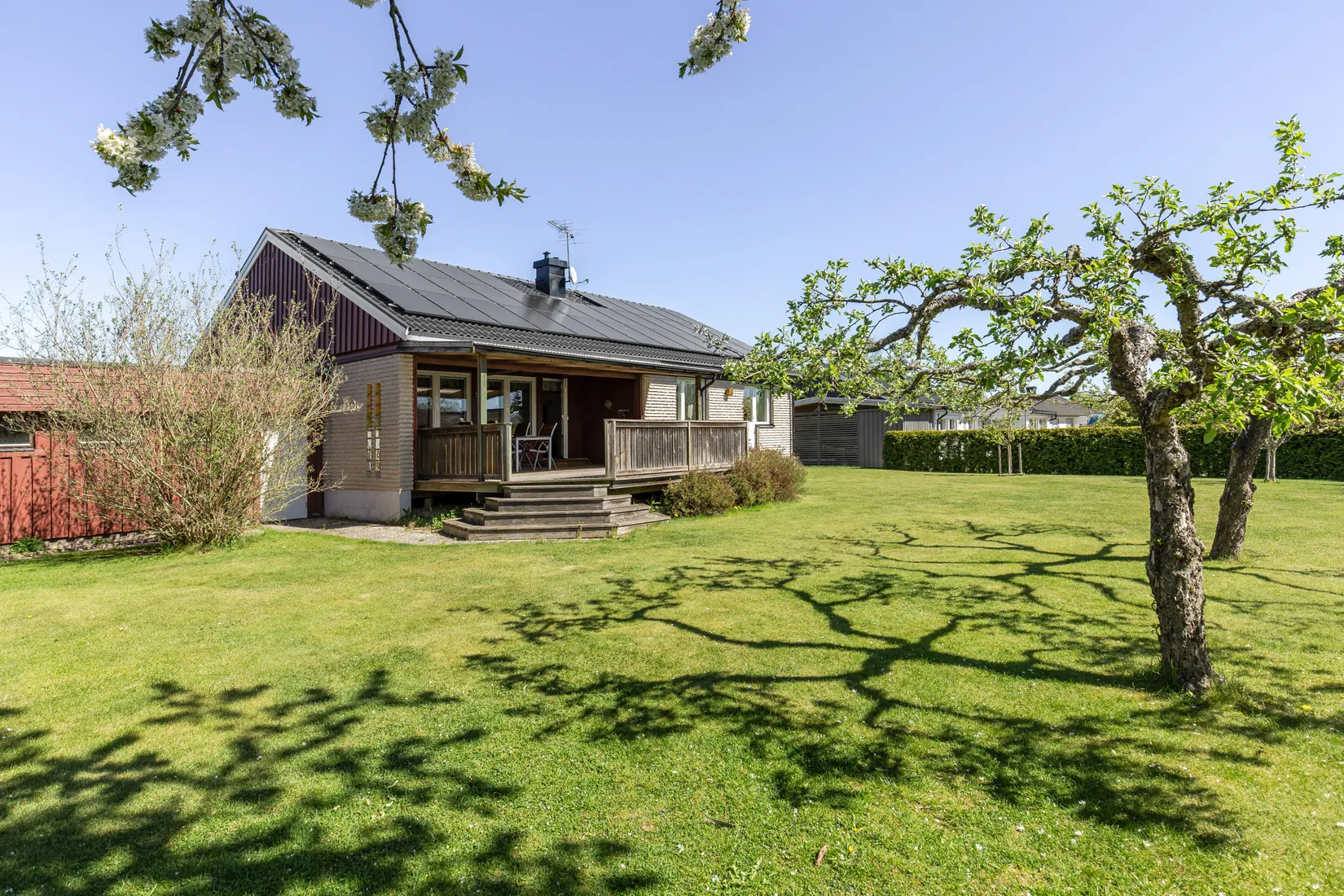Villa, Backgårdsgatan 1, Vikingstad, Linköping