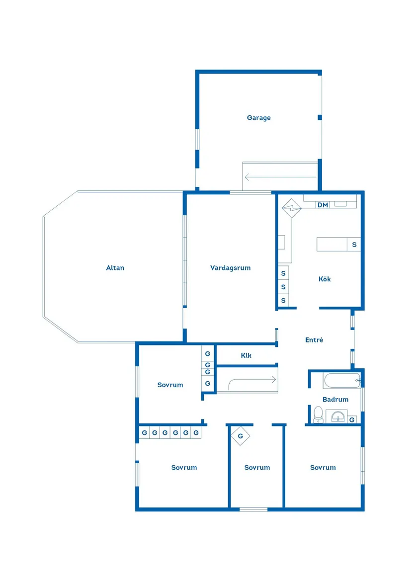 Villa, Backgårdsgatan 1, Vikingstad, Linköping