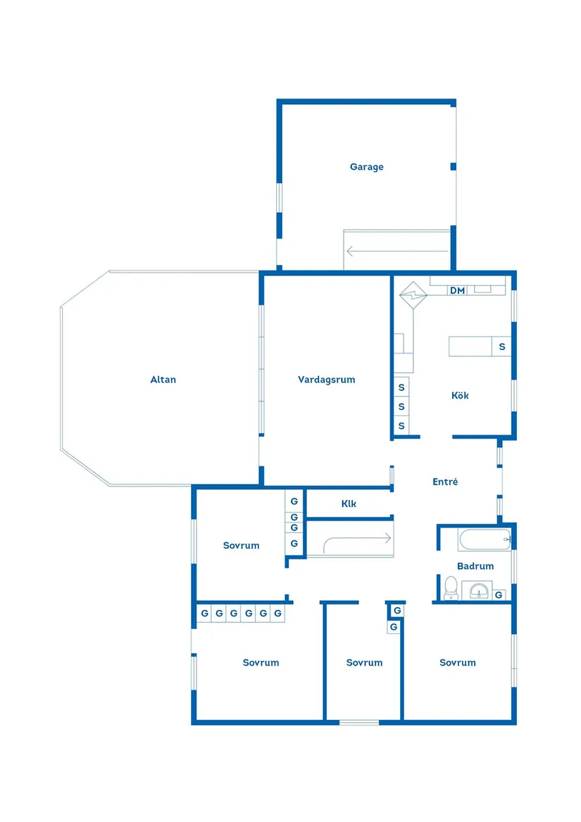 Villa, Backgårdsgatan 1, Vikingstad, Linköping