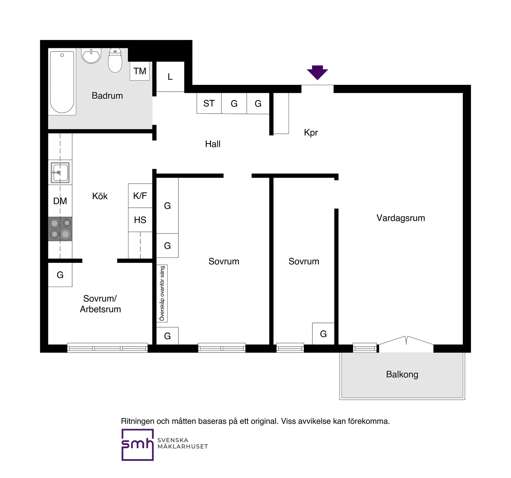 Bostadsrätt, Mariagatan 7B, Sundbyberg