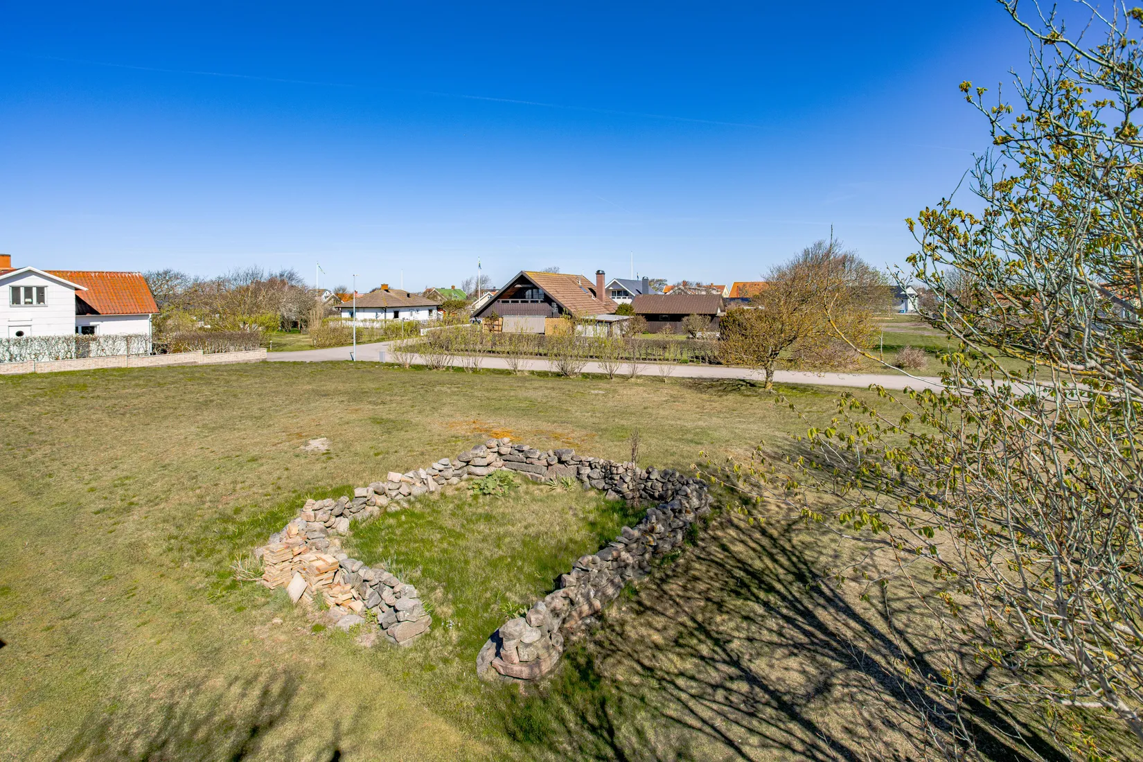 Tomt, Olas väg 4, Glommen, Falkenberg