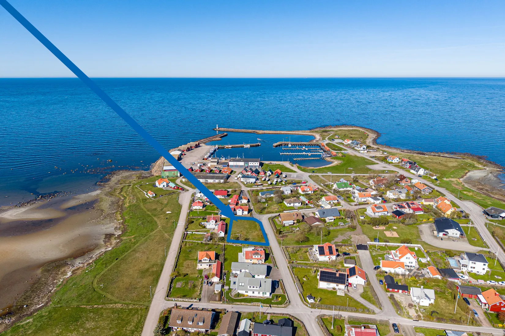 Tomt, Olas väg 4, Glommen, Falkenberg