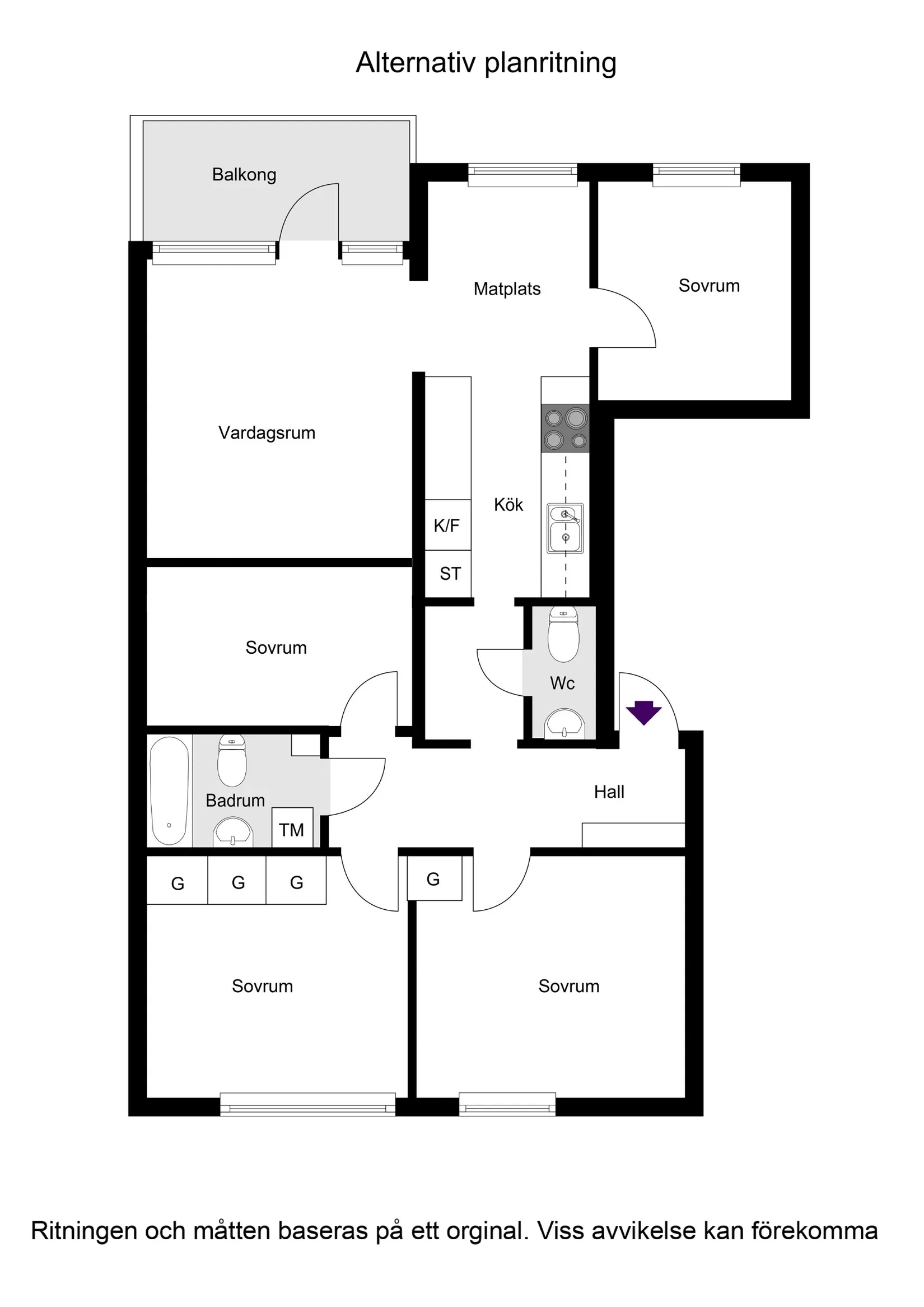 Bostadsrätt, Åkerbyvägen 268, Täby Centrum, Täby