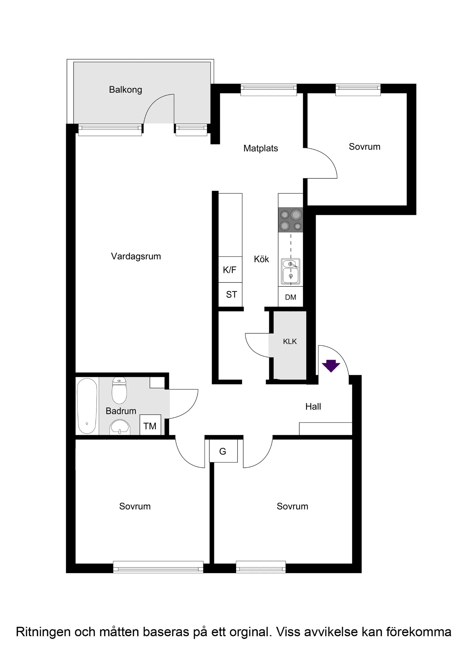 Bostadsrätt, Åkerbyvägen 268, Täby Centrum, Täby