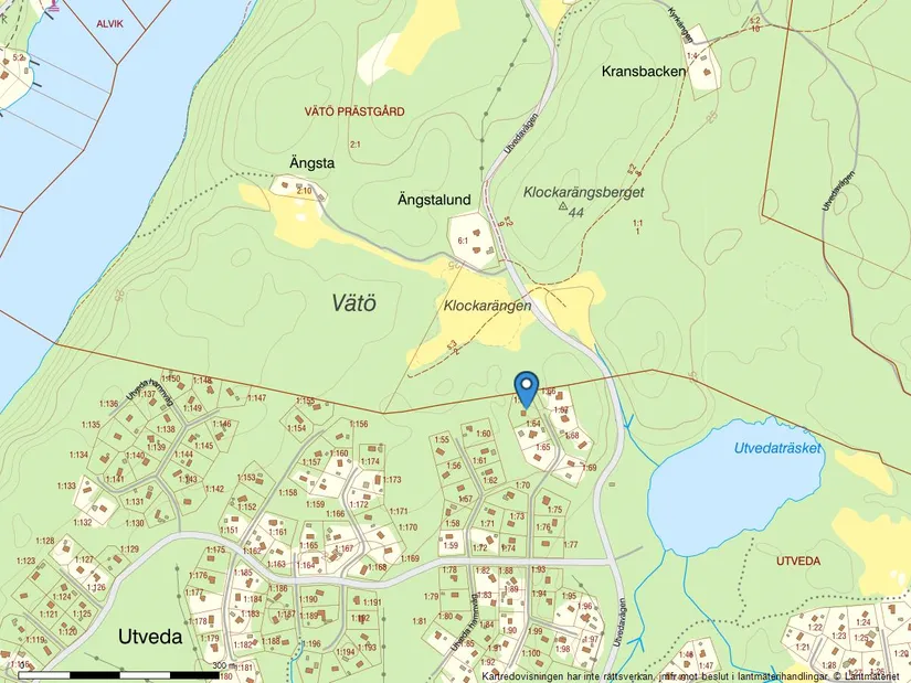 Fritidshus, Utveda hamnväg 33, Vätö, Norrtälje